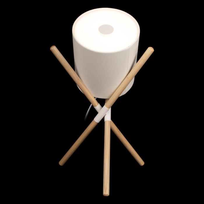 Изображение товара Интерьерная настольная лампа Bobbin 10245T White от магазина N&M Home