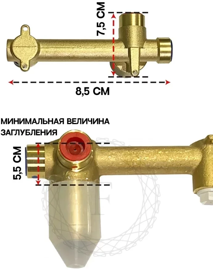 Изображение товара Cмеситель для раковины FILARETE Roun FL4020 (Никель) от магазина N&M Home