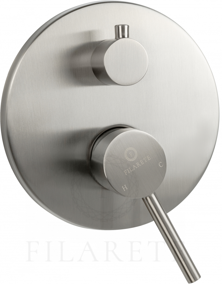 Изображение товара Душевой комплект FILARETE Roun FL1024 (Никель) от магазина N&M Home