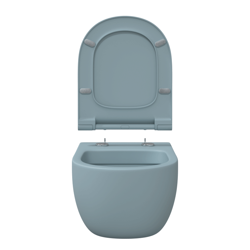 Изображение товара EGO XL, матовый голубой, микролифт, быстросъёмное от магазина N&M Home