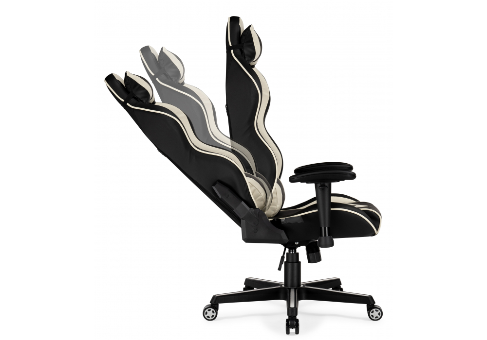 Изображение товара Компьютерное кресло Racer черное / бежевое от магазина N&M Home