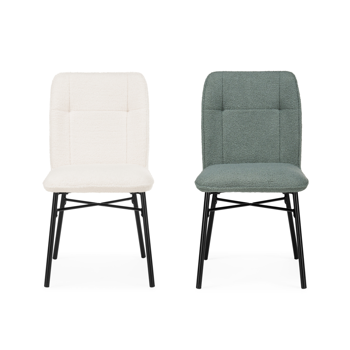 Изображение товара Стул на металлокаркасе Denis oliva / black от магазина N&M Home