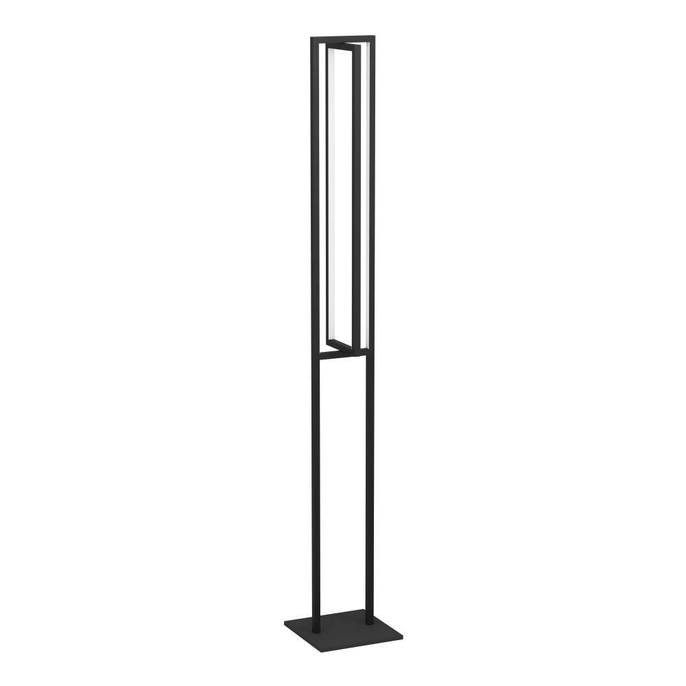 Изображение товара 900469 Торшер SIBERIA, LED 34W, 4600lm, L200, B200, H1445,основание: B200, T 200, сталь, черный/пластик, белый от магазина N&M Home