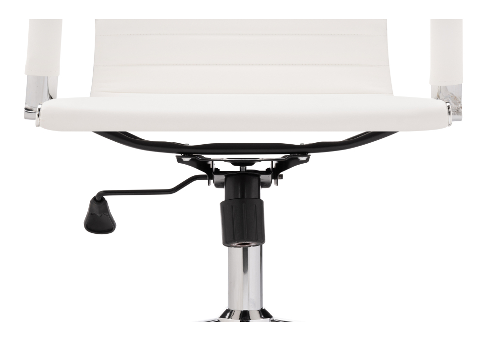 Изображение товара Компьютерное кресло Reus pu white / chrome от магазина N&M Home