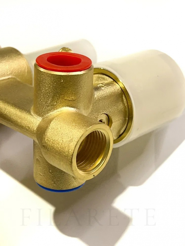 Изображение товара Душевой комплект FILARETE Roun FL1022 (Черный матовый) от магазина N&M Home