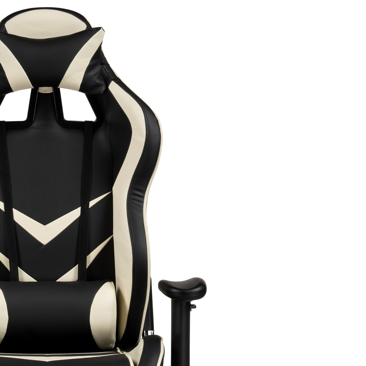 Изображение товара Компьютерное кресло Racer черное / бежевое от магазина N&M Home