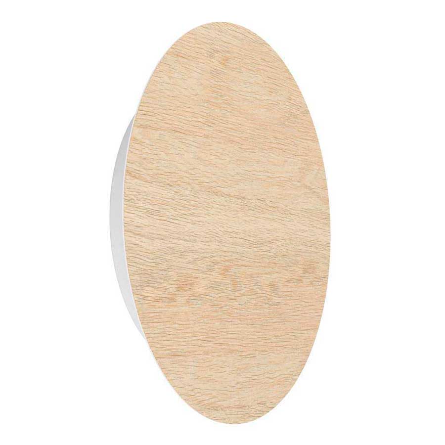 Изображение товара 901739 Бра ALAMILO, 9,2W(LED), 3000K, ?220, сталь, белый/дерево, коричневы от магазина N&M Home