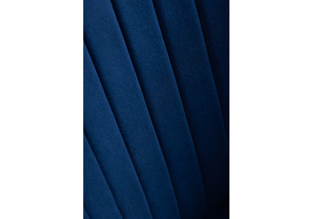 Изображение товара Стул на металлокаркасе Gabi 1 dark blue / black от магазина N&M Home