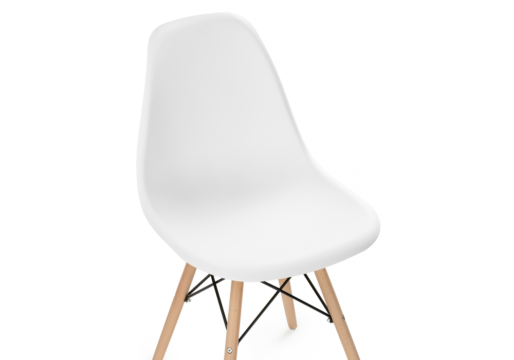 Изображение товара Пластиковый стул Eames PC-015 белый от магазина N&M Home