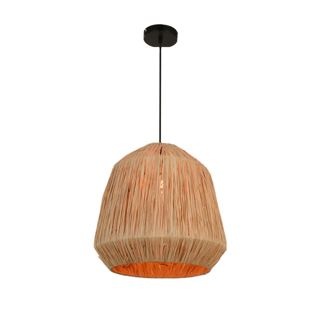 Изображение товара NLP001 BLACK+NATURAL FINISH (1) Люстра NW # от магазина N&M Home