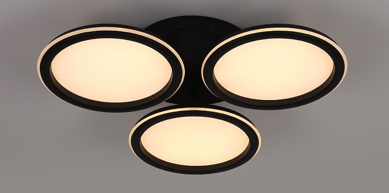 Изображение товара 9301/240*3 BK (1) Люстра (RL) от магазина N&M Home