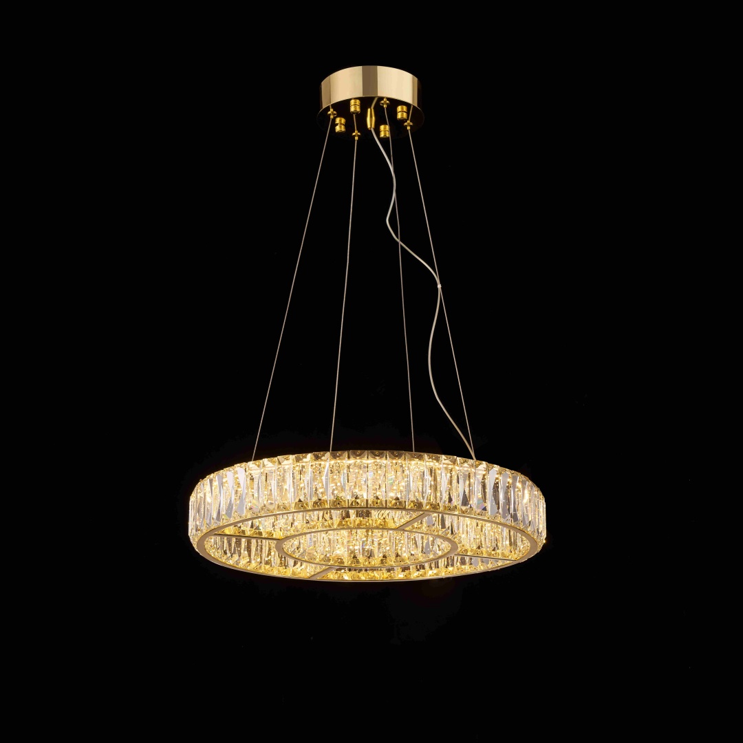 Изображение товара E26-ф500*H80(1200) H GOLD (1) Люстра NW # от магазина N&M Home