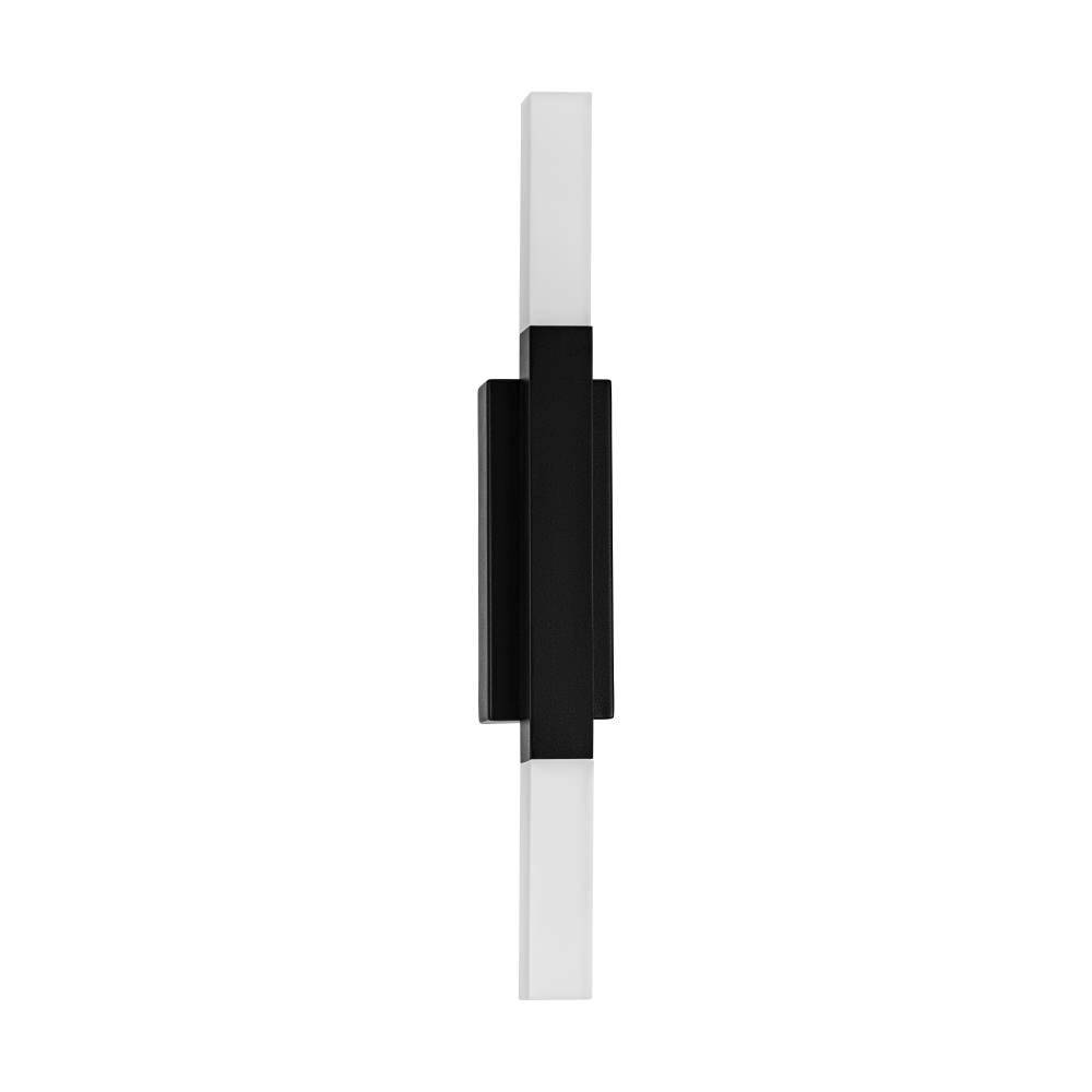 Изображение товара 900617 Подсветка для зеркала ALCUDIA, LED 2X5,5W, IP44, L420, H30, A60, алюминий, сталь, черный/пластик, матовый от магазина N&M Home