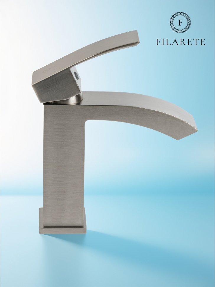 Изображение товара Cмеситель для раковины FILARETE Waterfall FL5010 (Никель) от магазина N&M Home