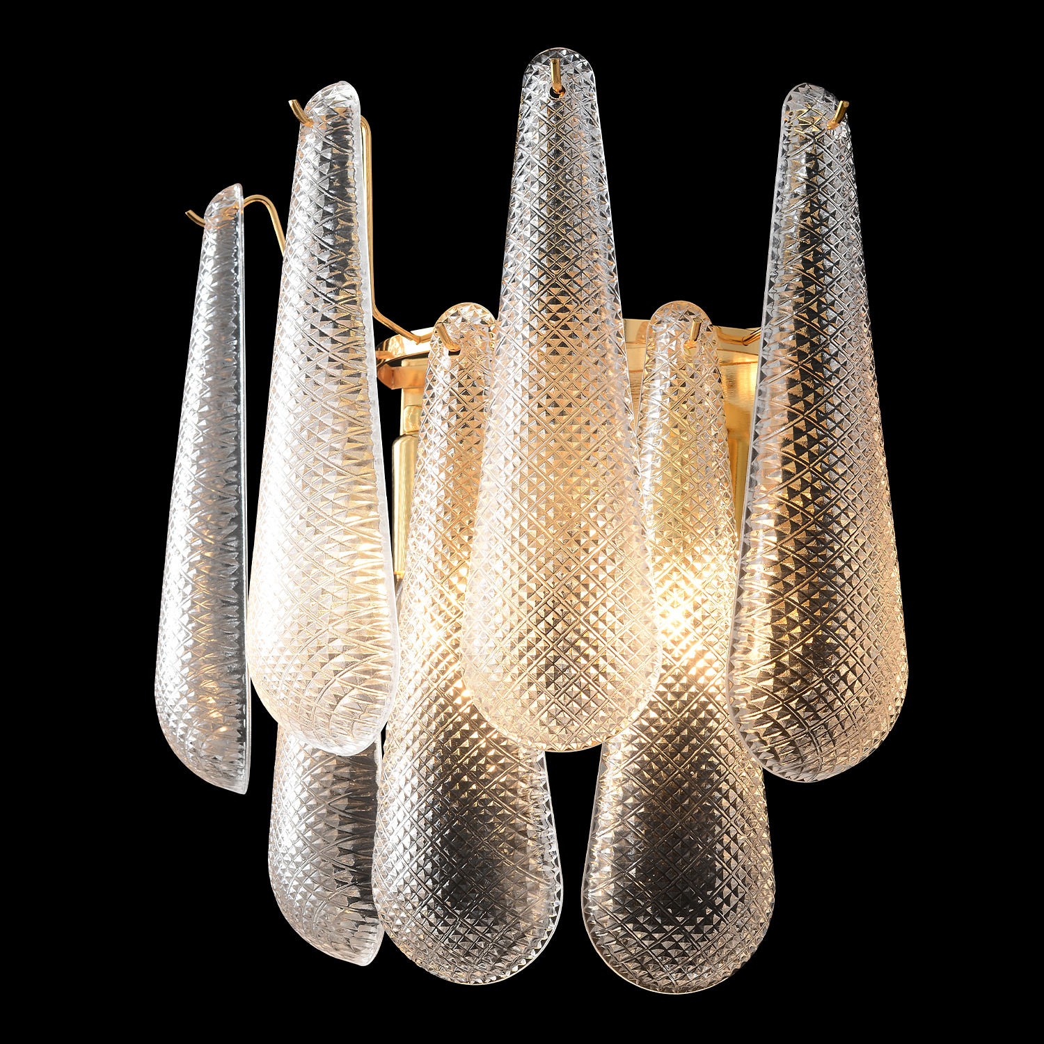 Изображение товара Бра Crystal Lux FONTAIN AP2 GOLD от магазина N&M Home