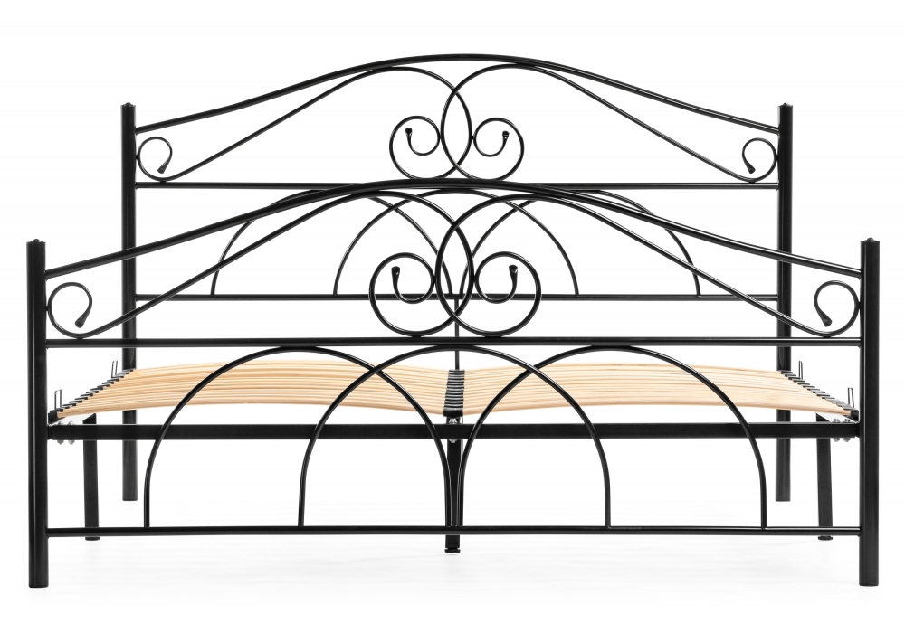 Изображение товара Кровать Морика 160х200 черная от магазина N&M Home