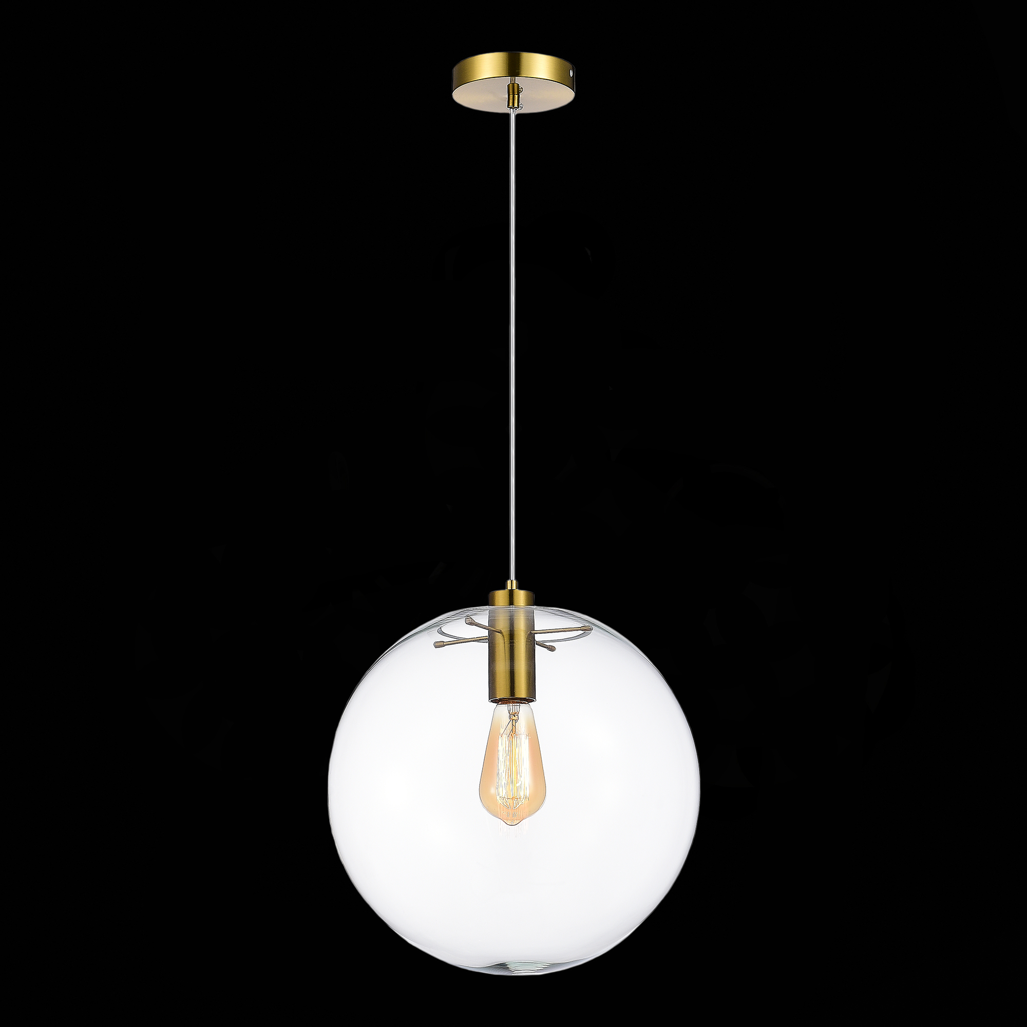 Изображение товара SL1056.233.01 Подвес ST-Luce Золотой/Прозрачный E27 1*60W от магазина N&M Home