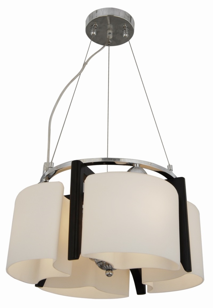Изображение товара 85652/4P WENGUE+CHROME (1) Люстра от магазина N&M Home