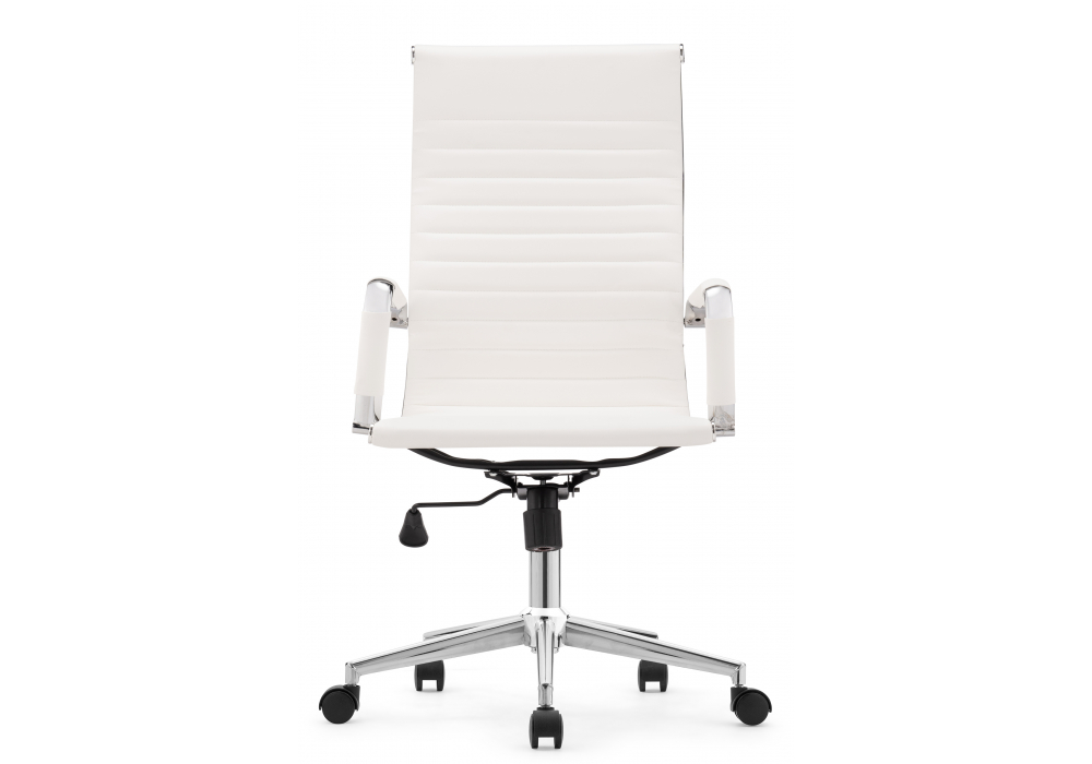 Изображение товара Компьютерное кресло Reus pu white / chrome от магазина N&M Home