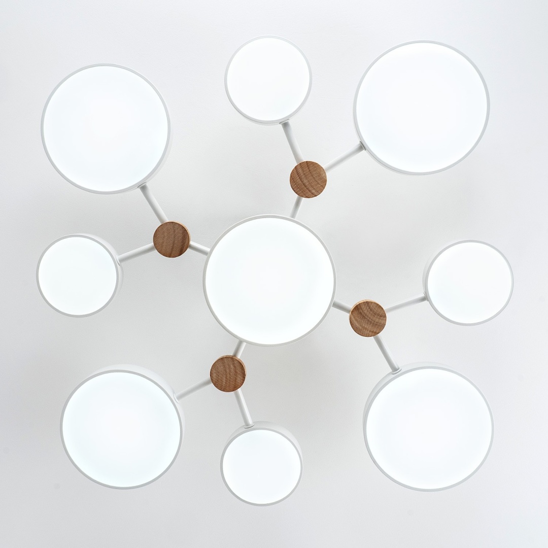 Изображение товара Потолочный cветильник LED4U L3201-780 WT от магазина N&M Home