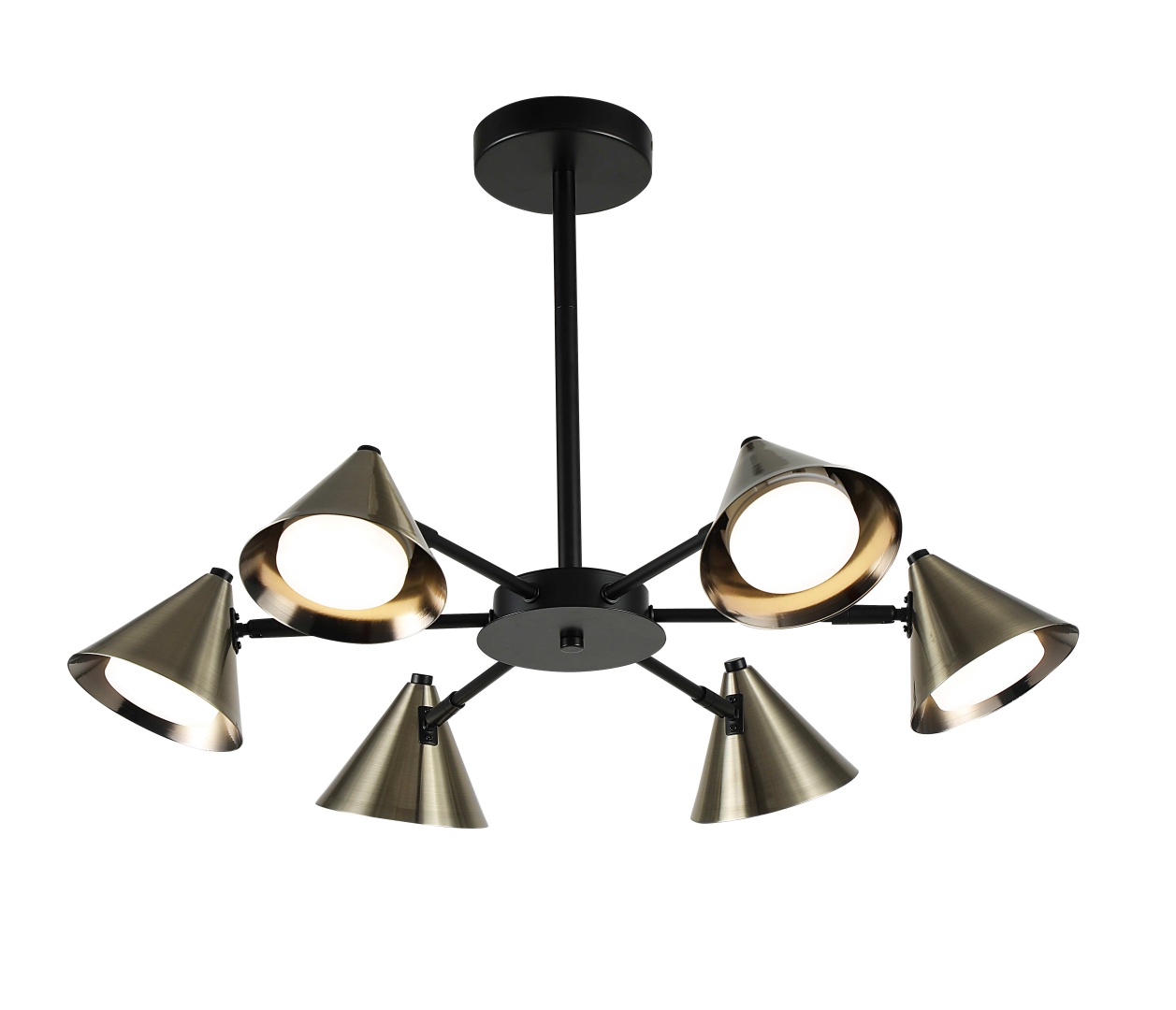 Изображение товара 74797/6 BLACK+BRONZE (1) Люстра (RL) от магазина N&M Home
