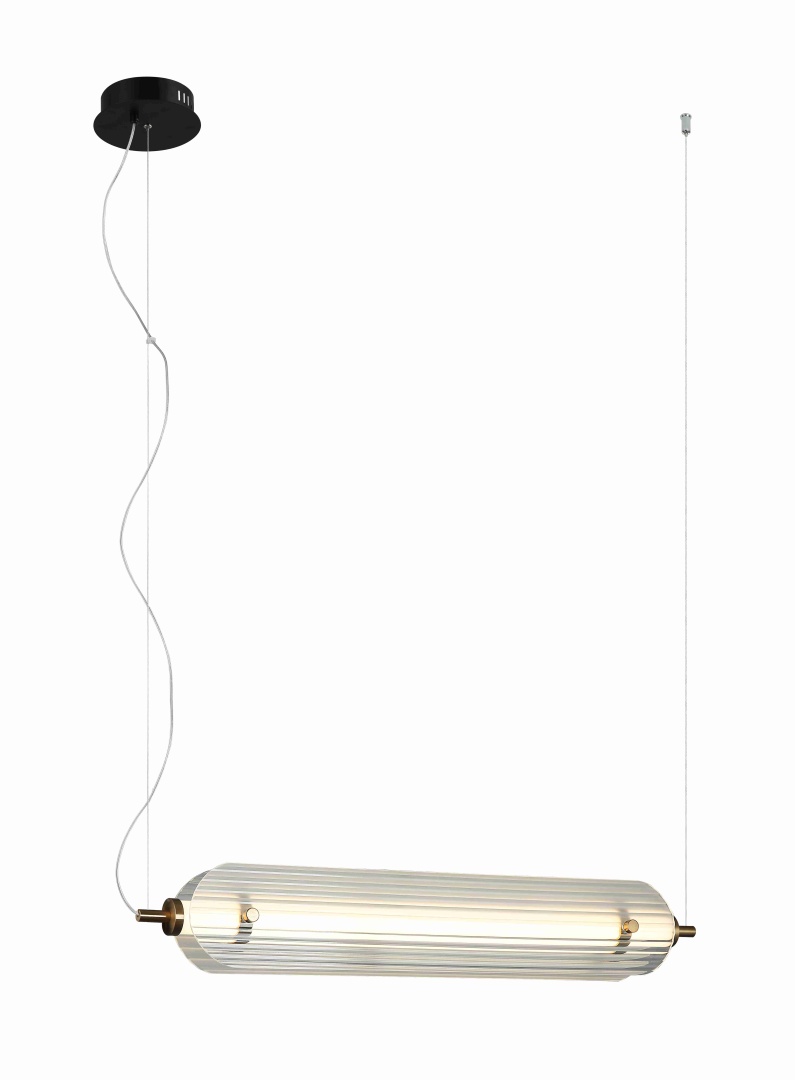 Изображение товара 8372MDM-2M W BLACK+CLEAR (1) Люстра NW от магазина N&M Home