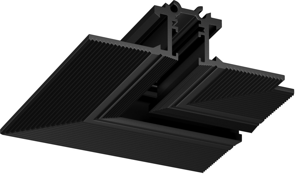 Изображение товара Коннектор угловой внешний Accessories for tracks Levity TRA187CL-13B от магазина N&M Home