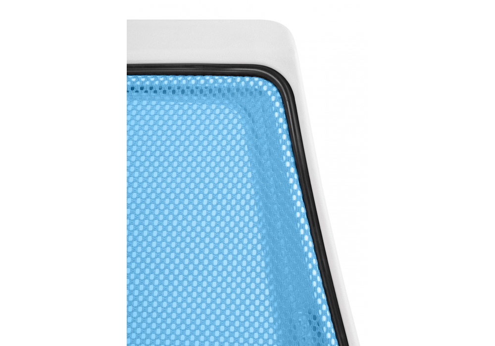 Изображение товара Компьютерное кресло Ergoplus blue / white от магазина N&M Home