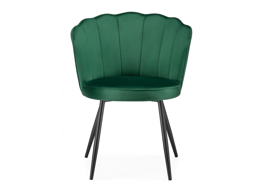 Изображение товара Стул на металлокаркасе Coral green / black от магазина N&M Home