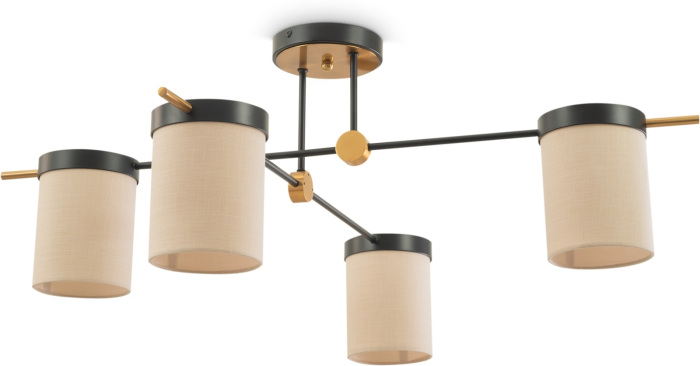 Изображение товара Потолочная люстра Bogy FR5377CL-04B от магазина N&M Home