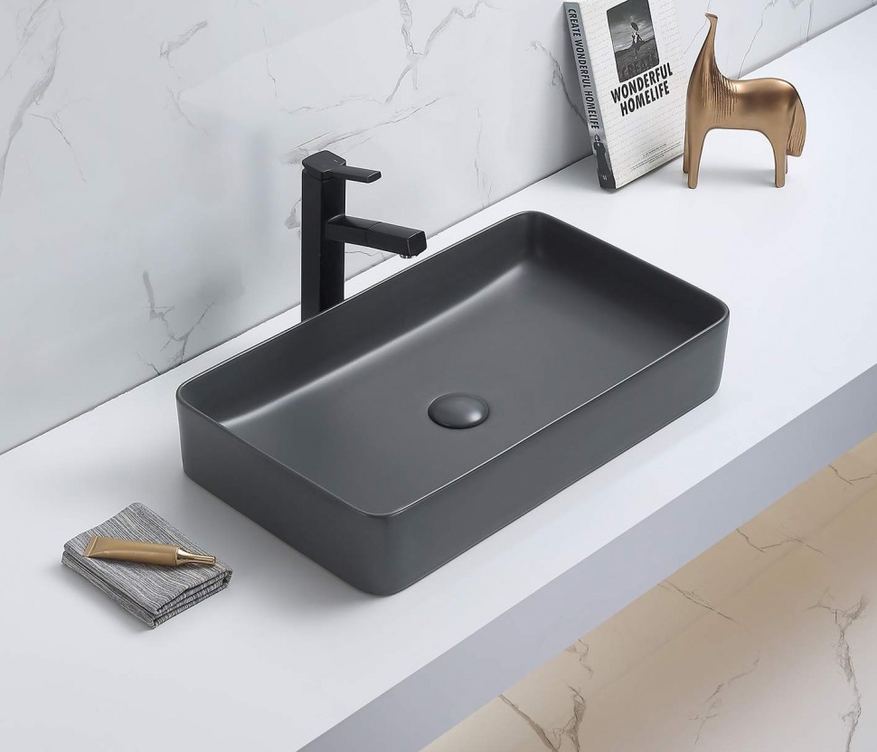 Изображение товара Умывальник CeramaLux 78189MDH-2 от магазина N&M Home