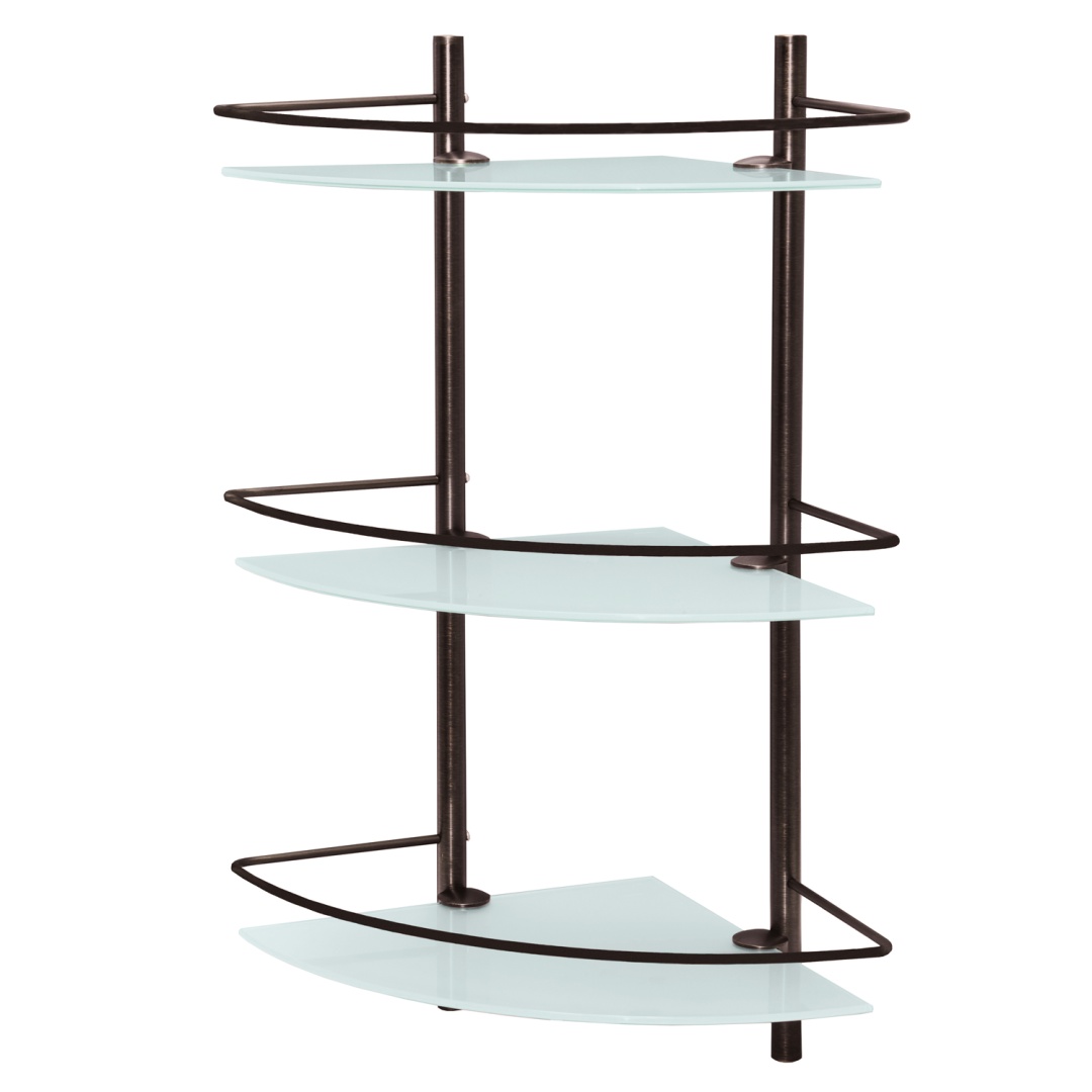 Изображение товара K-3633 Полка стеклянная тройная от магазина N&M Home