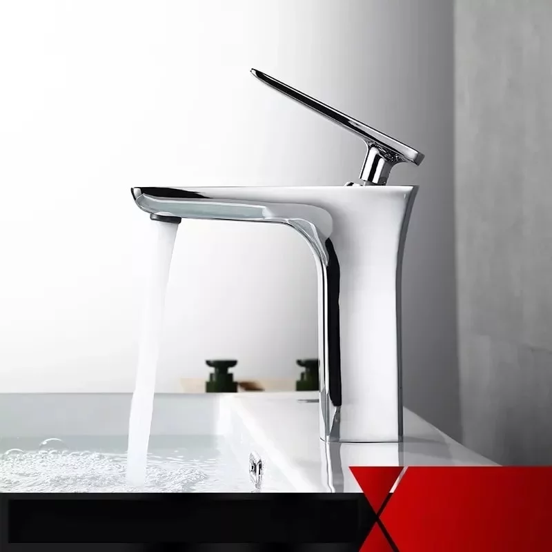 Изображение товара Cмеситель для раковины Grocenberg GB1001N Хром от магазина N&M Home