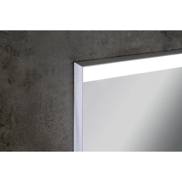 Изображение товара Xpertials Osna, прямоугольное зеркало Led 120х80 см: датчик подсветки с диммером, профиль матовая ст от магазина N&M Home