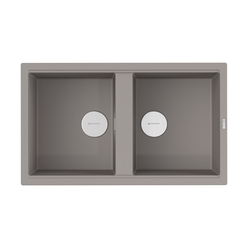 Изображение товара Omoikiri Kitagawa 86-2-GR Artceramic/leningrad grey от магазина N&M Home