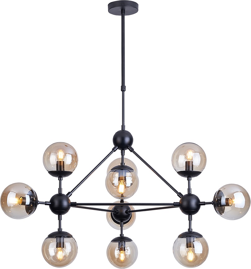 Изображение товара Потолочная люстра Bolla A1664SP-10BK от магазина N&M Home