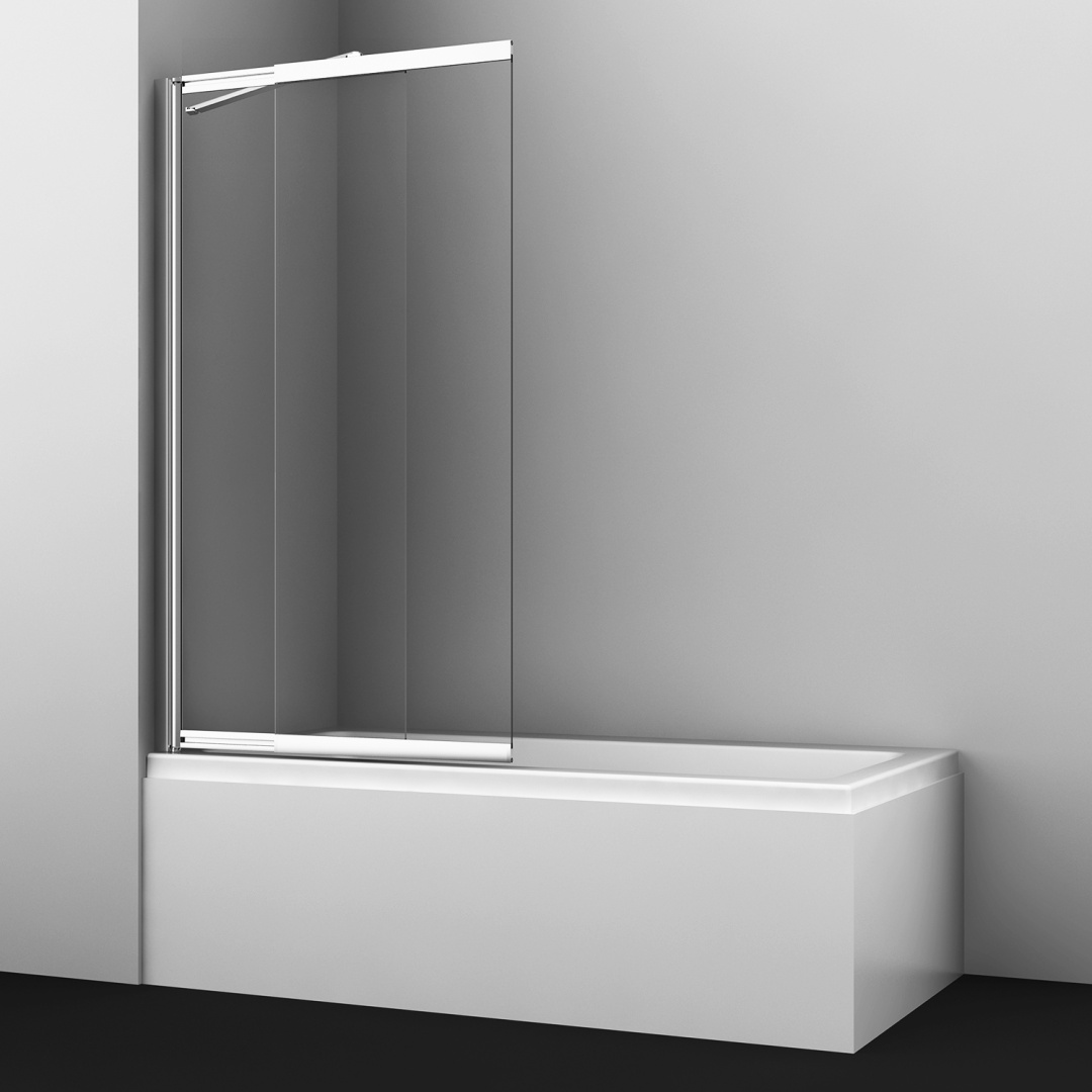 Изображение товара Main 41S02-100 WasserSchutz Fixed Стеклянная шторка на ванну от магазина N&M Home
