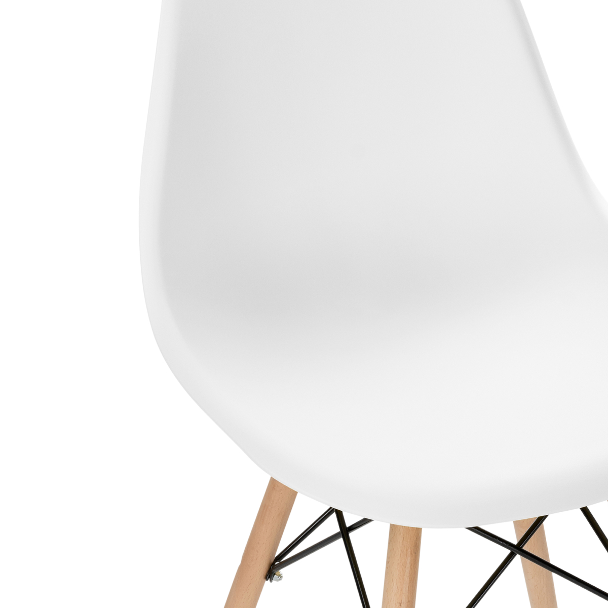 Изображение товара Пластиковый стул Eames PC-015 белый от магазина N&M Home