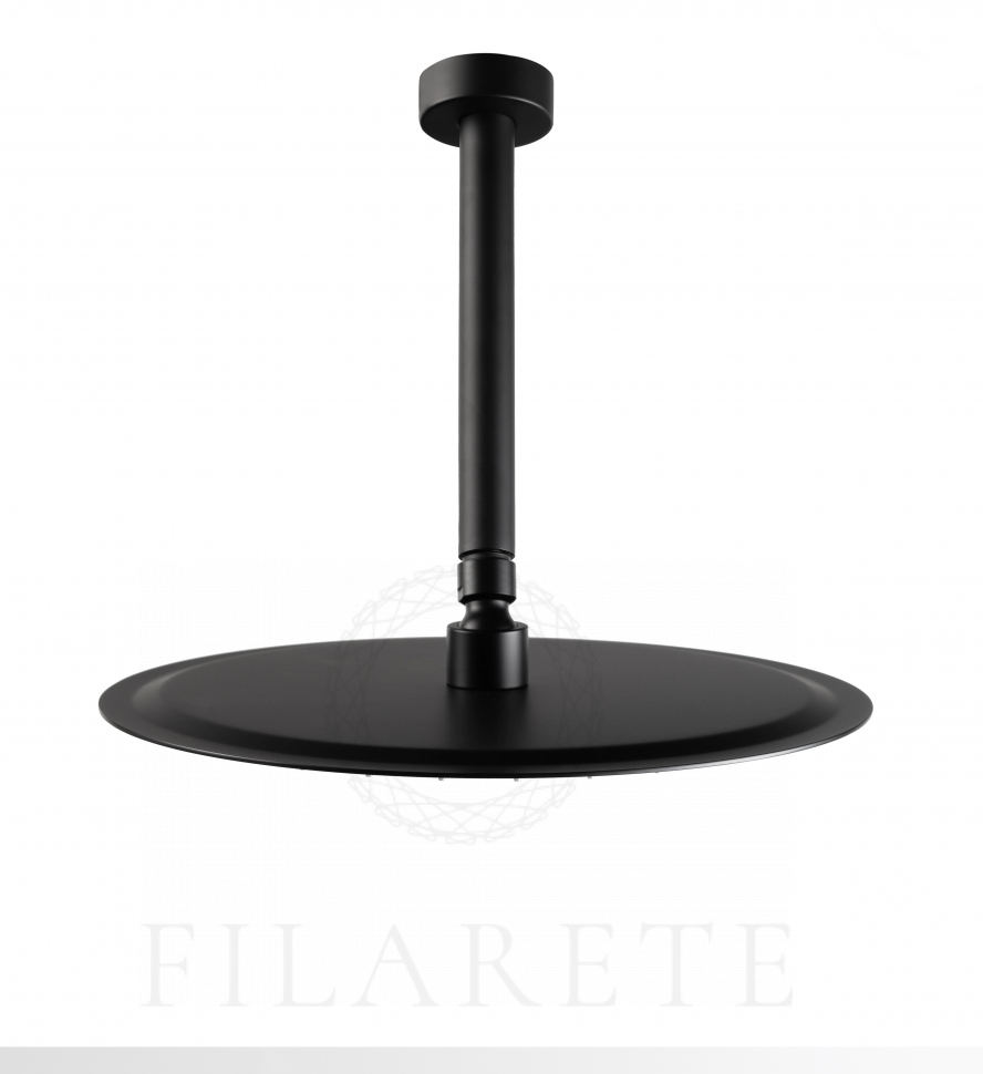 Изображение товара Душевой комплект FILARETE Roun FL1022 (Черный матовый) от магазина N&M Home