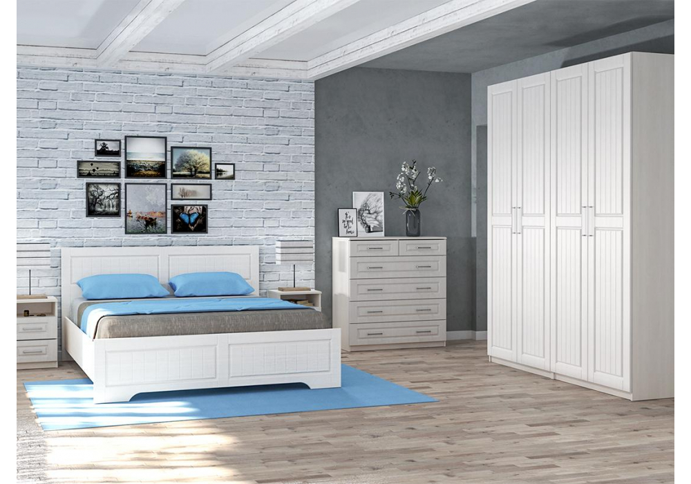 Изображение товара Шкаф Кэт-6 Кантри бодега / сандал белый от магазина N&M Home