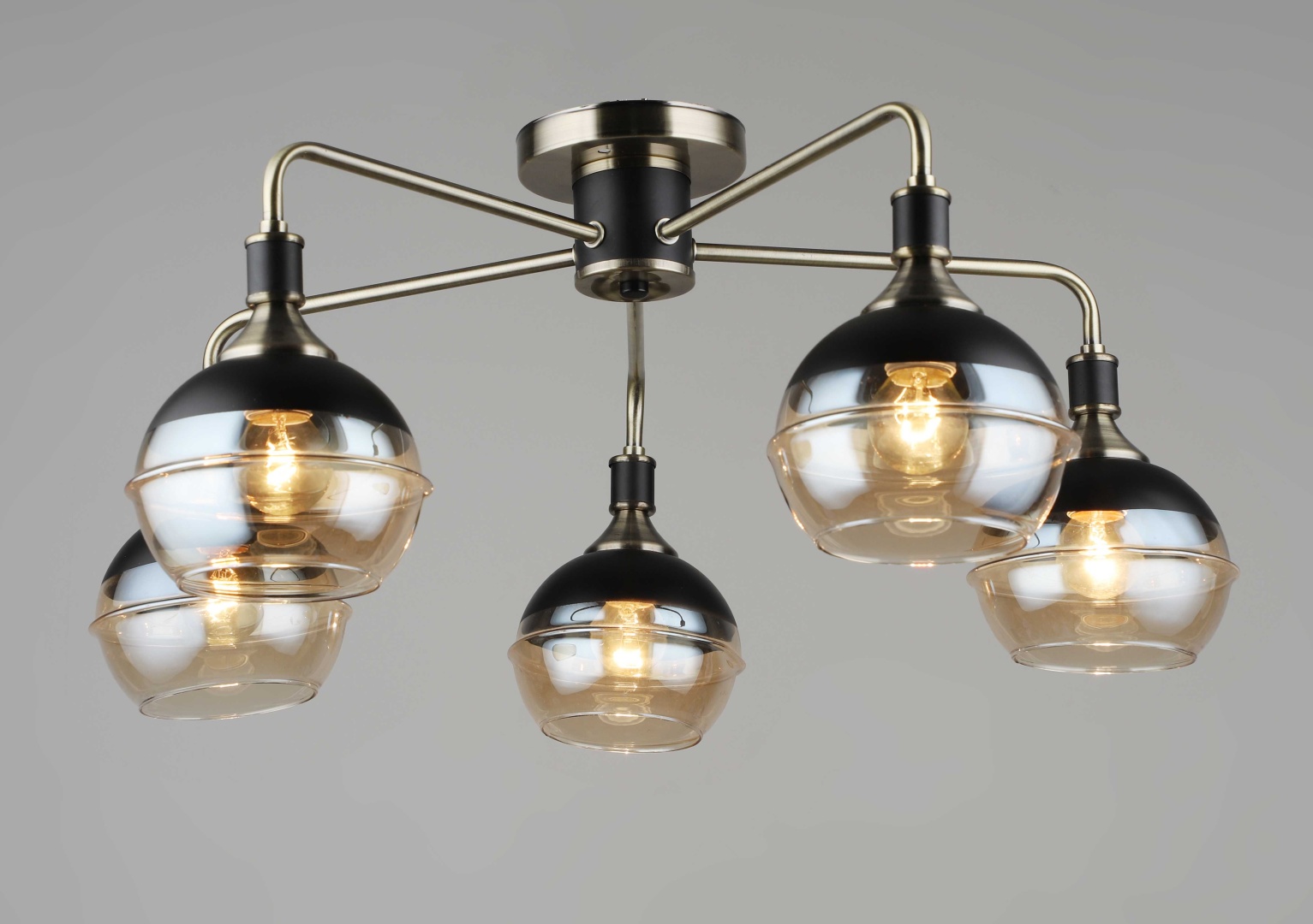 Изображение товара 1695/5 AB+BK (2) Люстра (RL) # от магазина N&M Home
