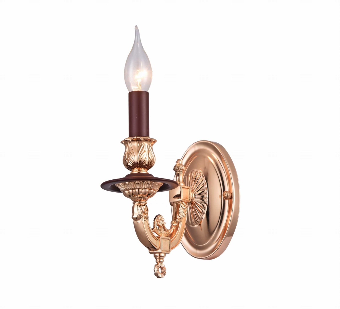 Изображение товара B7030/1W FG+BRN (1/10) Бра NW # от магазина N&M Home