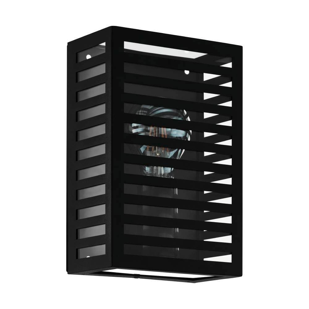 Изображение товара 900136 Уличный настенный светильник ALAMONTE 3, E27, 1X60W, IP44, L170, H260, A100, алюминий, сталь, черный от магазина N&M Home