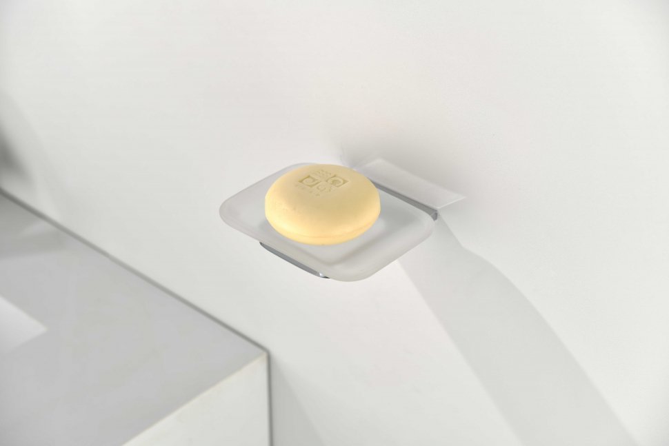 Изображение товара Настенный мыльница Grocenberg AC0058 (Хром) от магазина N&M Home