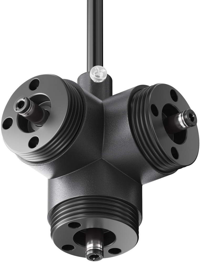 Изображение товара T-образный вертикальный коннектор Accessories for system Shelf CA016TC-P-B от магазина N&M Home