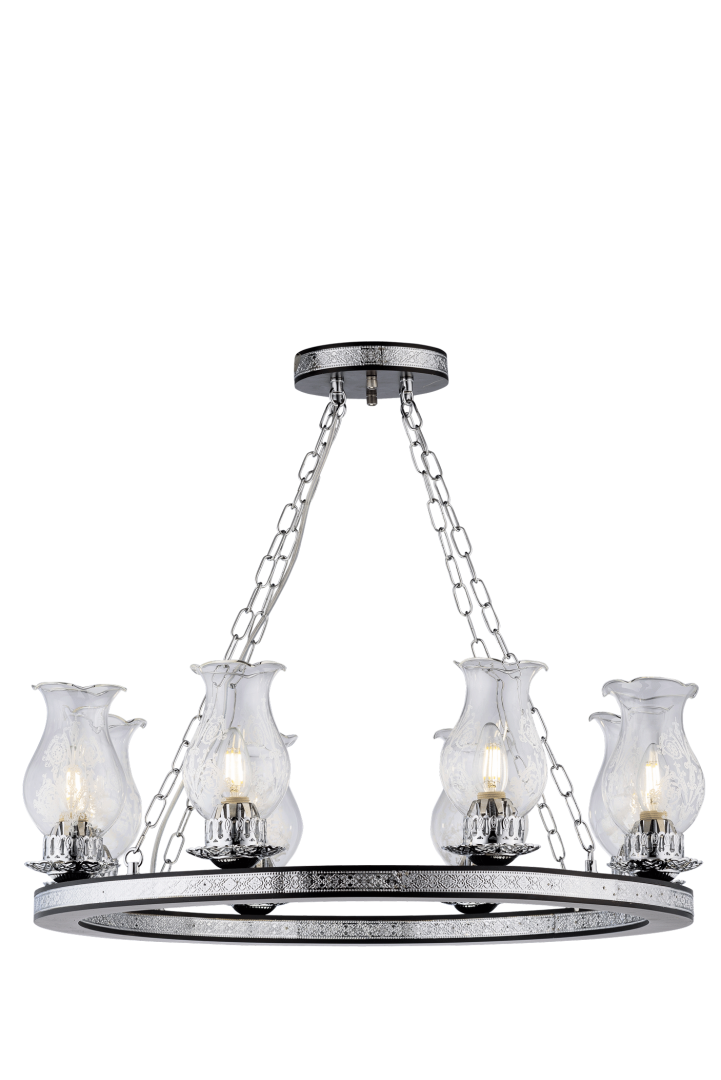 Изображение товара 85649/8B WENGUE+CH (1) Люстра от магазина N&M Home