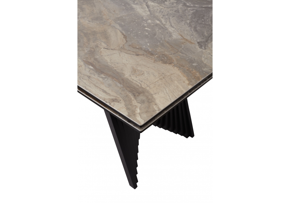 Изображение товара Керамический стол Ivar Marbles KL-80 серый мрамор от магазина N&M Home