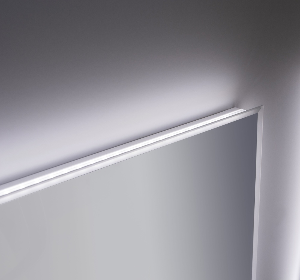 Изображение товара Xpertials Shira, прямоугольное зеркало Led 100х80 см: датчик подсветки с диммером и датчик антизапот от магазина N&M Home