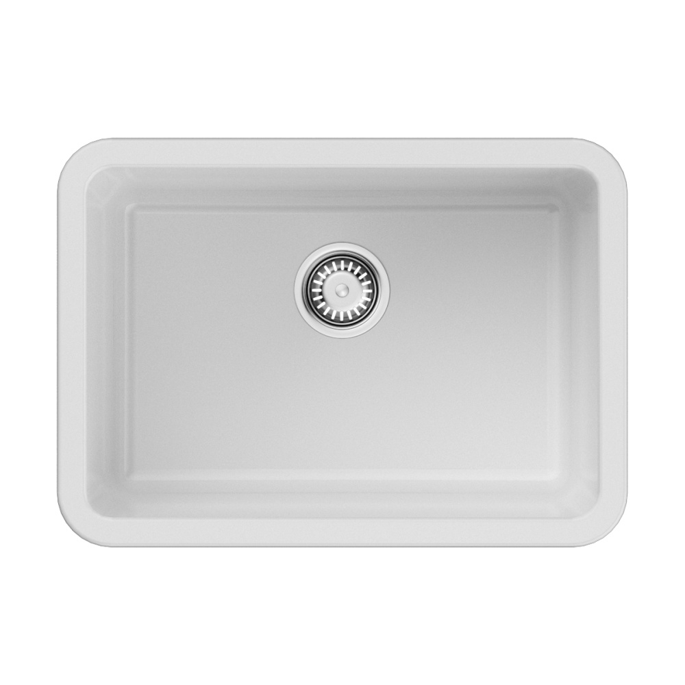 Изображение товара Omoikiri Torishima 67-U/I-WH Glossy Natceramic/белый глянцевый от магазина N&M Home