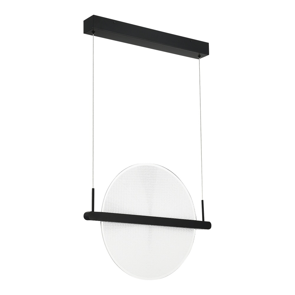 Изображение товара SL6233.403.15 Светильник подвесной ST-Luce Черный/Прозрачный LED 1*15W 4000K от магазина N&M Home